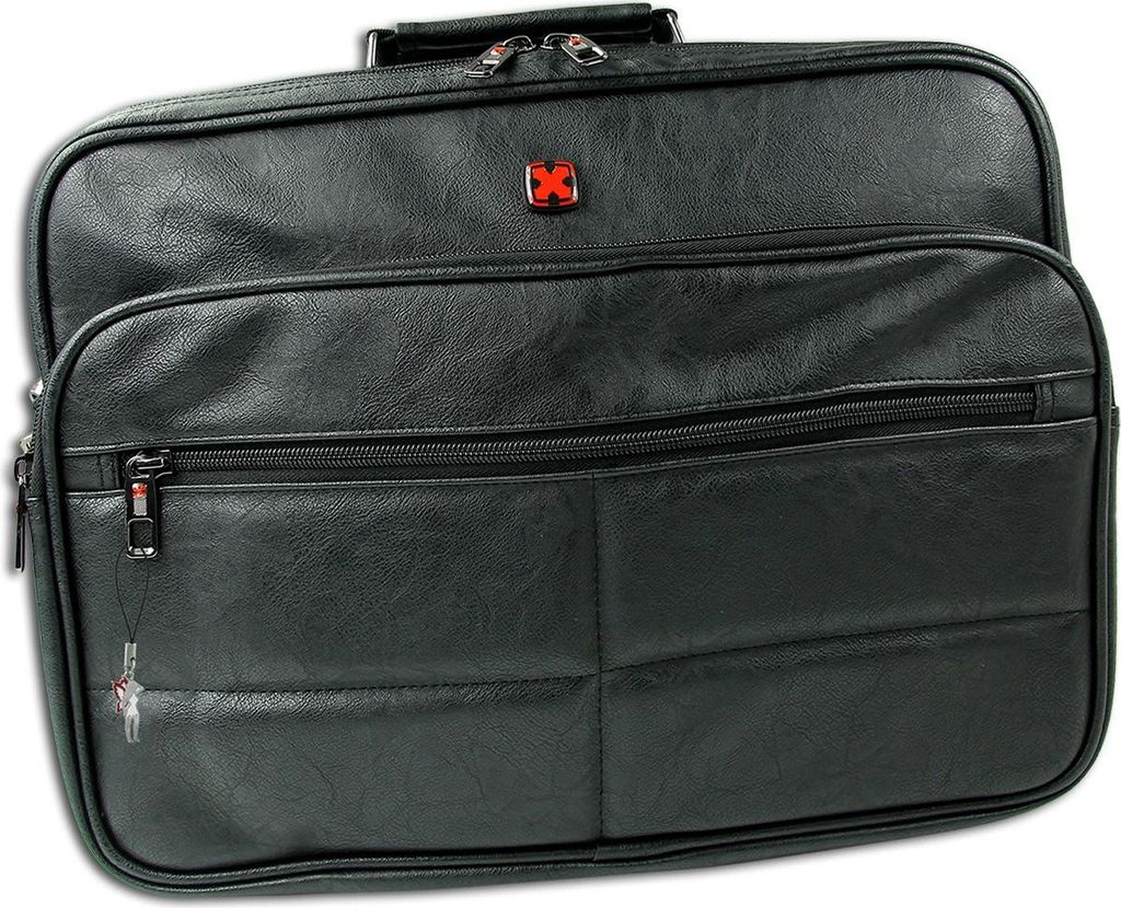 Travel N Meet Schultertasche Herren Business Tasche schwarz Produktbild 