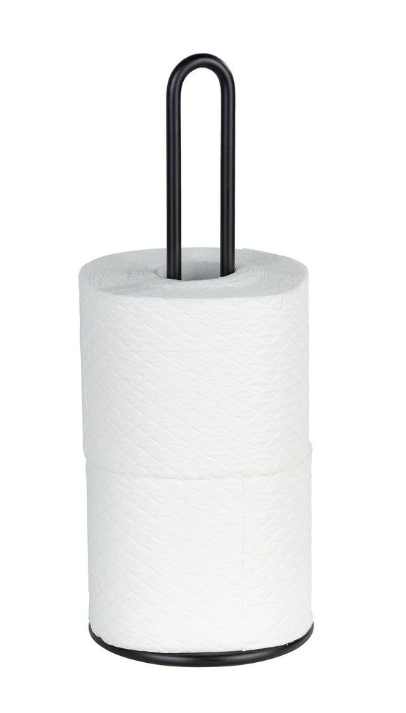 držiak na kuchynské rolky 12,5 x 32,5 cm z čiernej ocele Obrázok produktu 5
