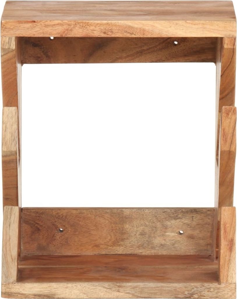 vidaXL Uchwyt ścienny do deskorolki 25x20x30 cm z litego Zdjęcie produktu 