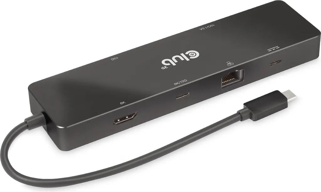 Docking Station Portatile Club3D 6-in-1 USB-C: Massima Produttività