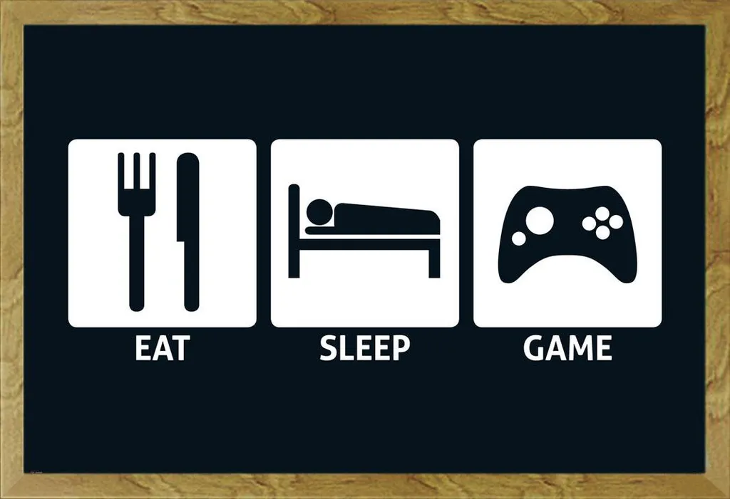 Set Poster Gaming Shinsuke Maxi MDF Oak: Decorazione Wall Art per Gamer
