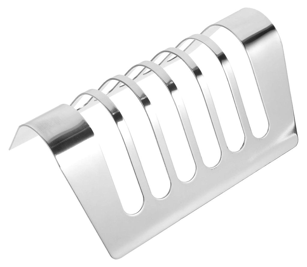 Edelstahl-Toasthalter Praktischer Brotscheibenständer für Feiern und Veranstaltungen Eleganter Brotaufbewahrungsständer Leicht zu transportieren