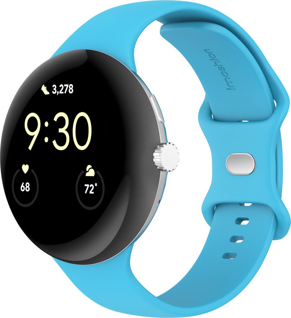 Google Pixel Watch 3 - 45 mm/Google Pixel Watch 4 - 45 mm Band: imoshion Silikonband 2.0
