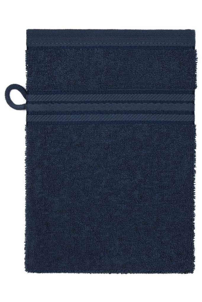 Flannel Waschlappen in vielen Farben navy, Gr. one size