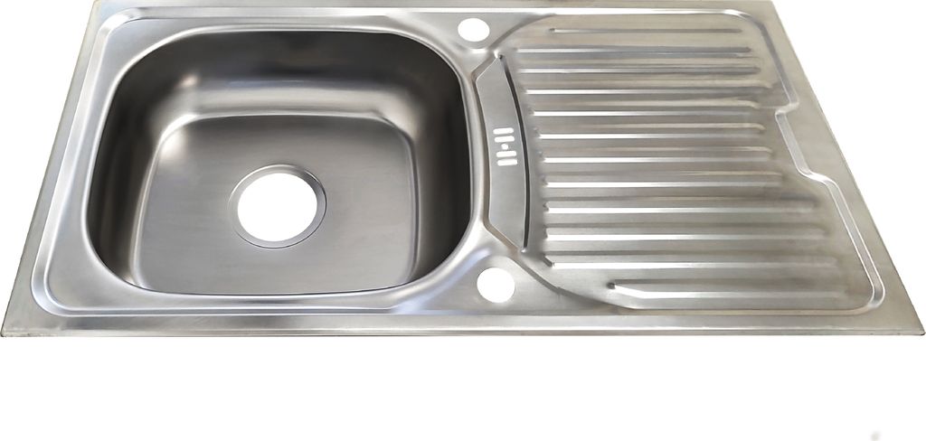 Gaomasck 81,3 Cm Arbeitsplatzspüle Aus Edelstahl 16 Gauge – Mit Schienen Für Schneidebrett & Sieb