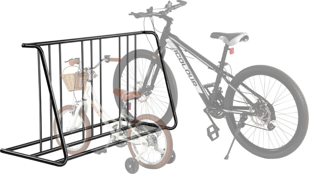 VEVOR 6-Fahrradständer, Freistehender Fahrradhalter Produktbild 