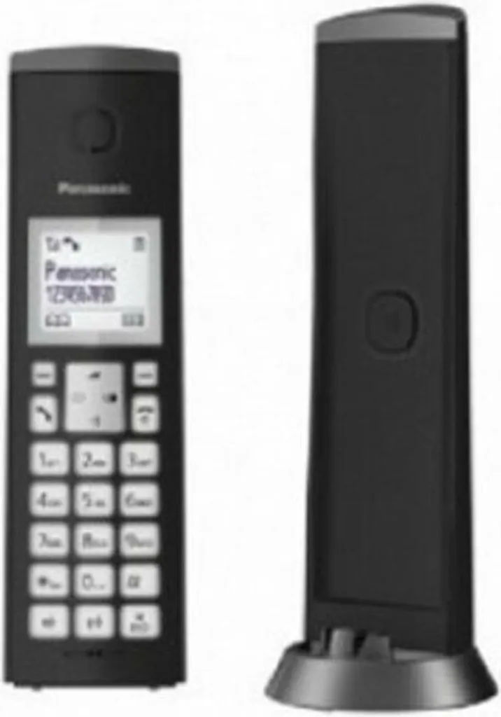 Téléphone fixe DECT Panasonic KX-TGK210SPB Noir avec mode mains libres