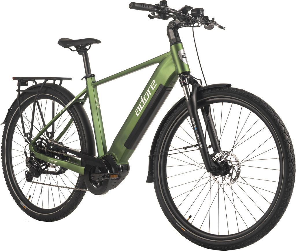 ADORE E-Trekkingbike 28" Alu Trekking E-Bike ATX-670 Mittelmotor 60NM / 15Ah Grün adore-bikes 291E