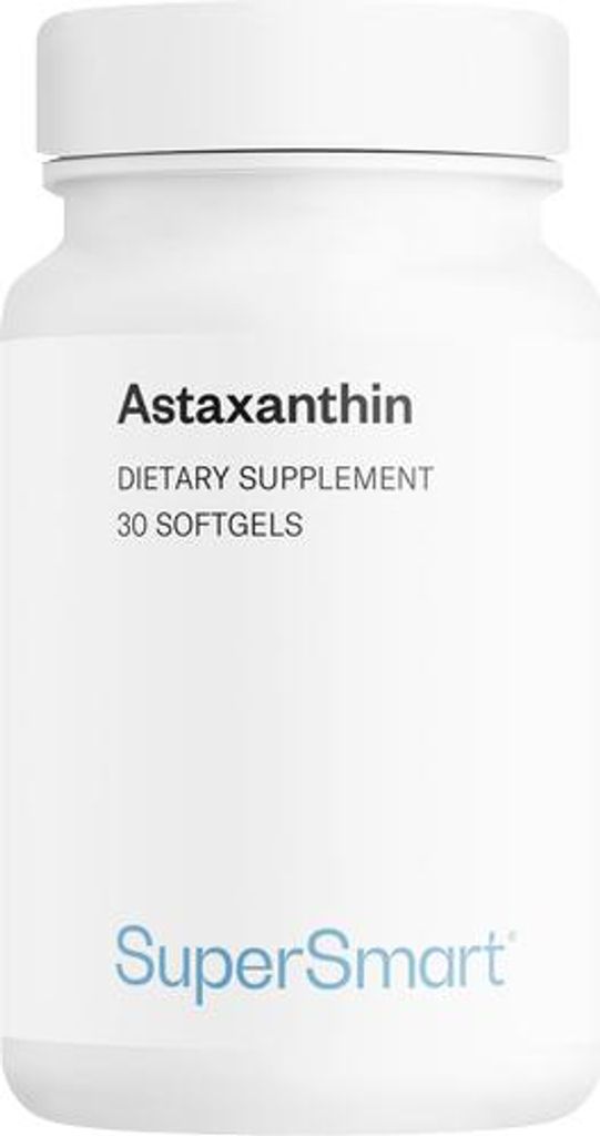 SuperSmart Astaxanthin 4 mg Dietary Supplement - 30 softgels
