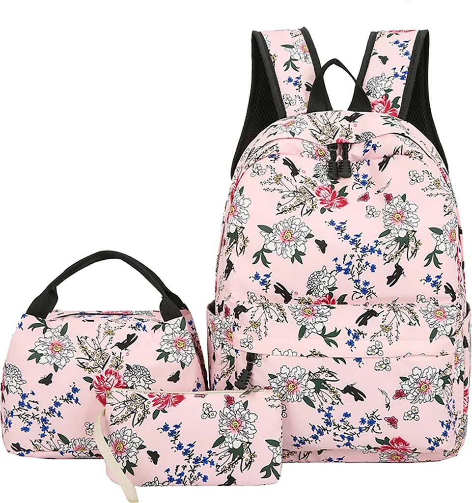 Set Zaino Donna Minimal: Tela Leggera per Ufficio e Viaggi Brevi