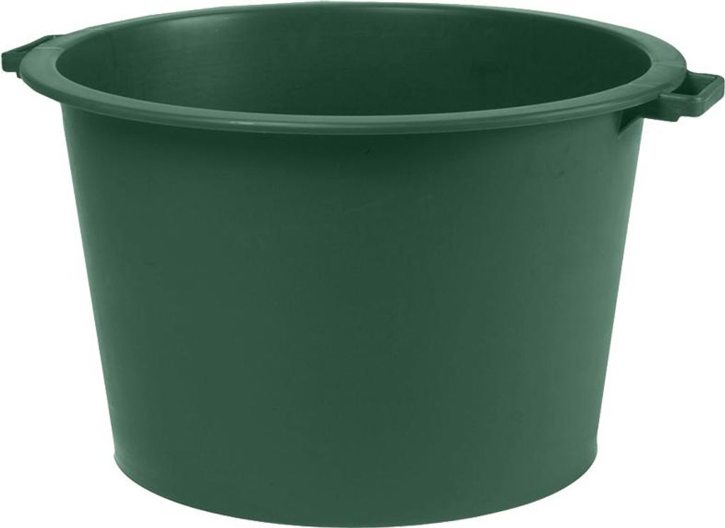 EDA Universalkübel rund 75 Liter Kunststoff grün