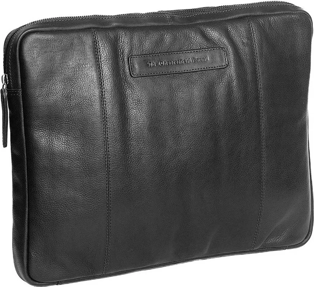 The Chesterfield Brand Glenn Custodia Laptop 15 Pollici Pelle Nera