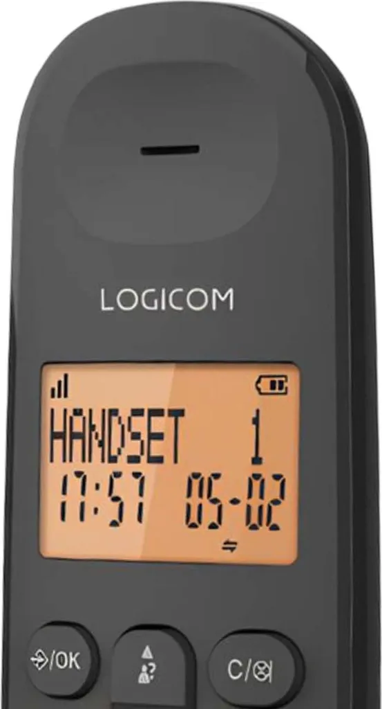 Téléphone fixe sans fil LOGICOM DECT ILOA 350 TRIO noir pack de 3 - 4