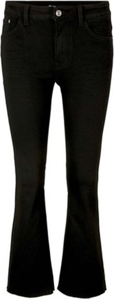 29123 Tom Tailor, Kate 7/8, 7/8 Damen Jeans Hose, Stretchdenim, black, W 27 L 28