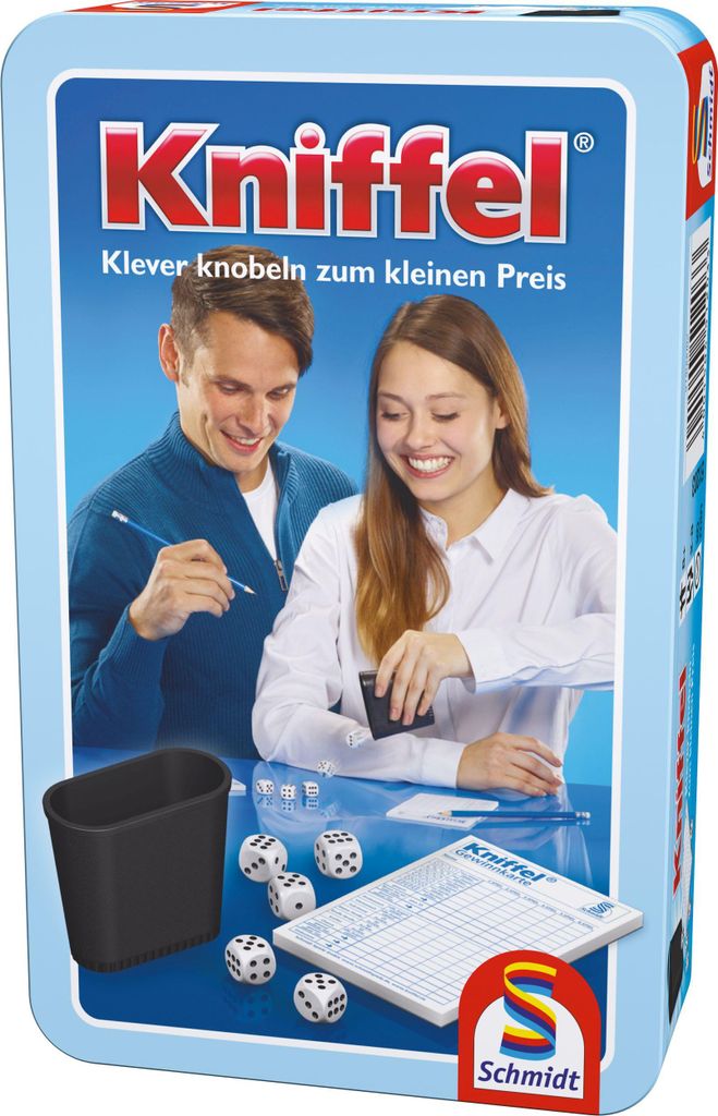 Kniffel in Metalldose Produktbild 