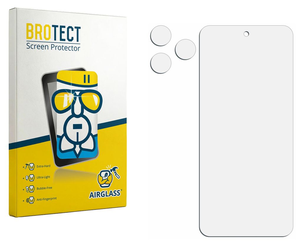 BROTECT Schutzglas für Acer Acerone Liquid S262F5 (Display+Kamera) Schutzfolie Panzer Folie Glas Display Schutz klar