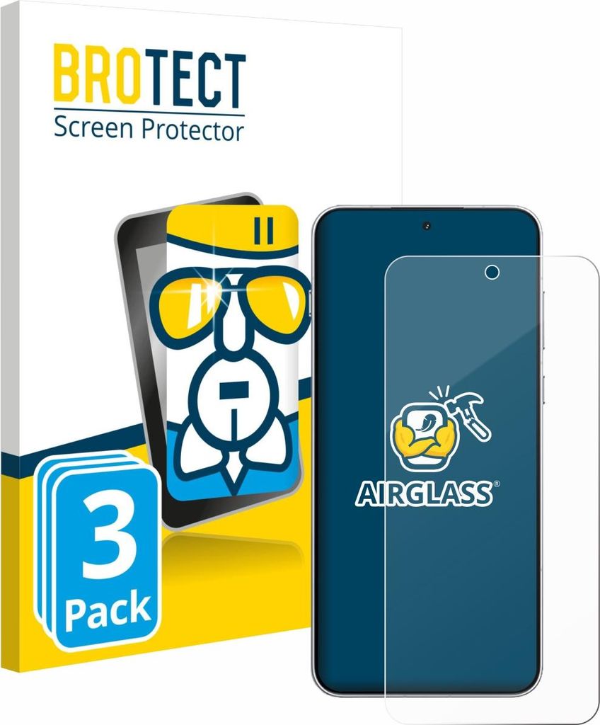 3x BROTECT Schutzglas für OnePlus 15R Schutzfolie Panzer Folie Glas Display Schutz klar