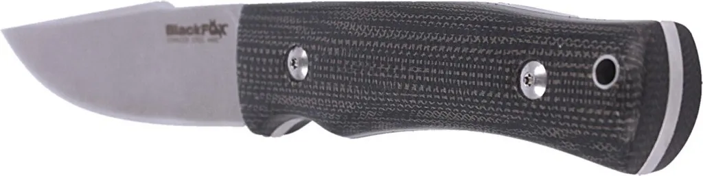 Couteau à lame fixe FOX Black Explorator en acier 440C stonewashed - 6