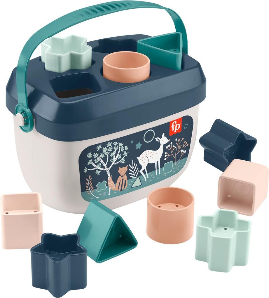 Fisher Price Formsortierer Spielzeug Kinderreite Rehkitz 10 Produktbild 