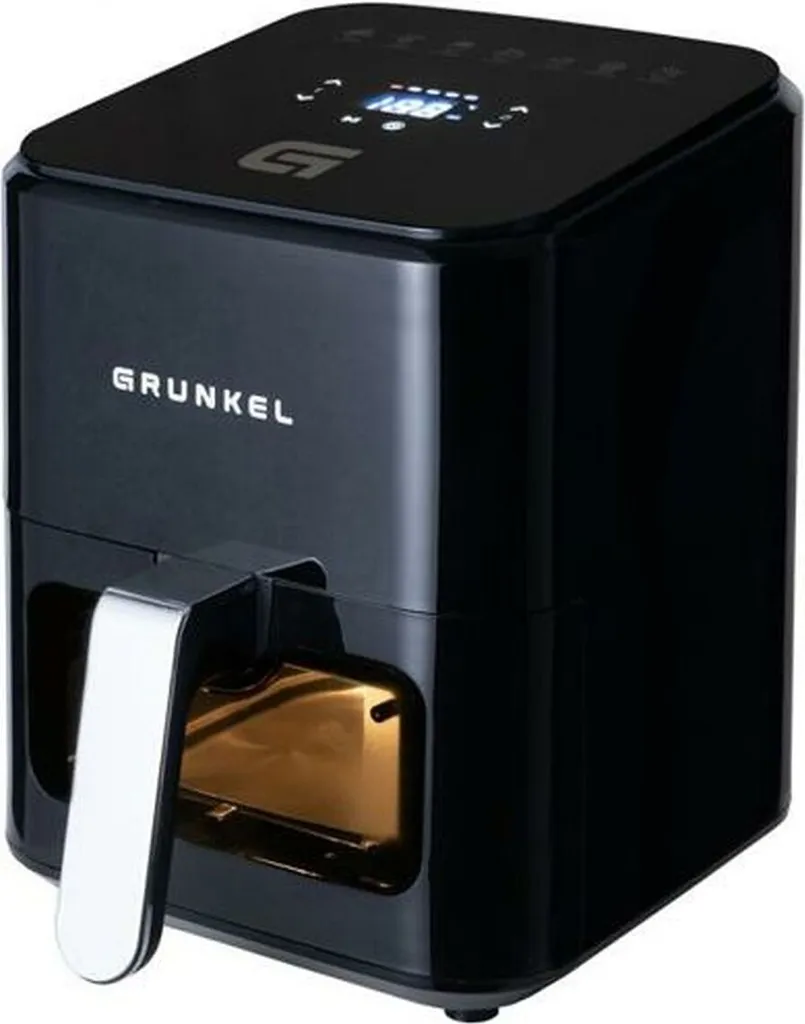 Friggitrice ad Aria Grunkel 4L Nero: Pasti Sani per Tutta la Famiglia