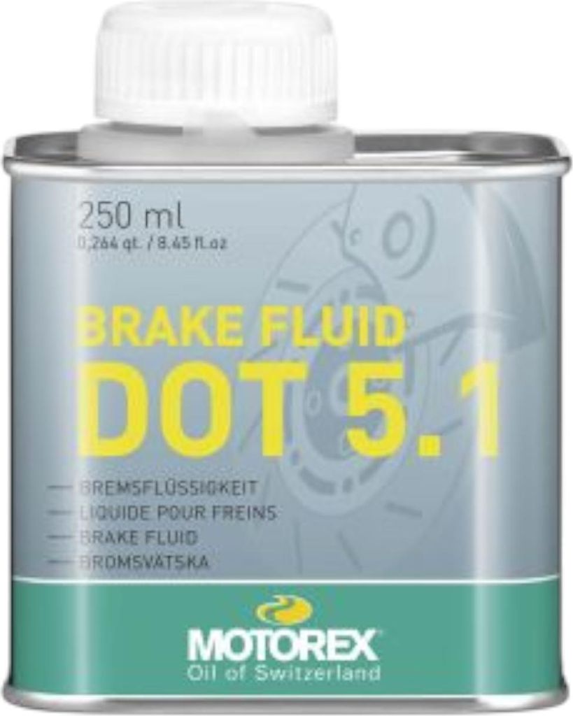 MOTOREX Brake Fluid Dot5 250ml Bremsflüssigkeit schwarz