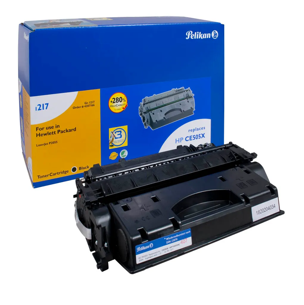 Cartouche Toner pour HP P2055 Pelikan 1217 Idéal Impression de Bureau