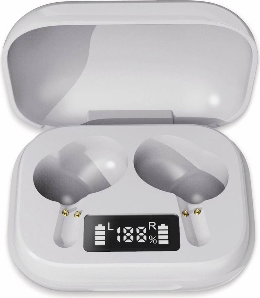 Sluchátka Bluetooth Denver Electronics TWE-38 300 mAh bílá Obrázek produktu 18
