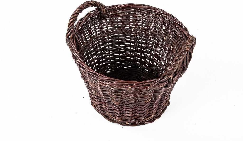 Weiden-Kartoffelkorb 35x26cm Einkaufskorb Autokorb Tragekorb Aufbewahrungskorb
