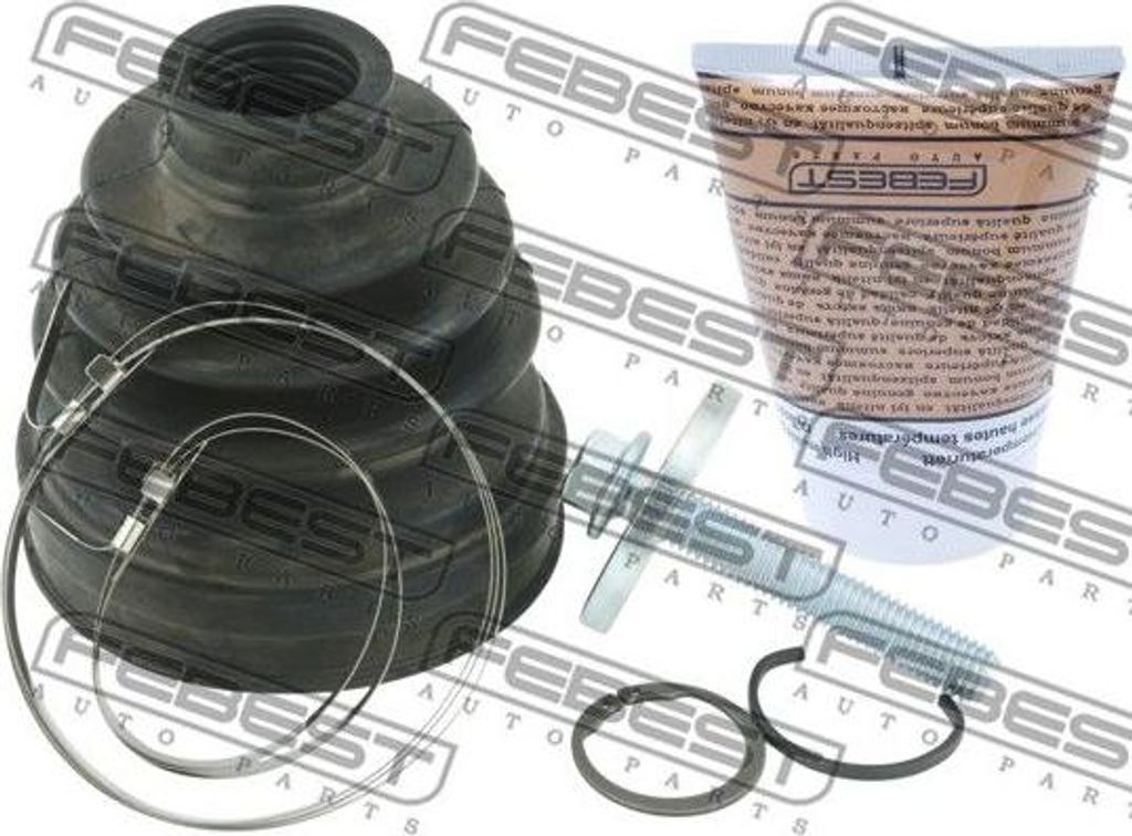 FEBEST 2715-S80T Manschette, Antriebswelle OE C97411KB0B kompatibel mit Juke, Qashqai, X-Trail, S60, S80, V40, V60, V70