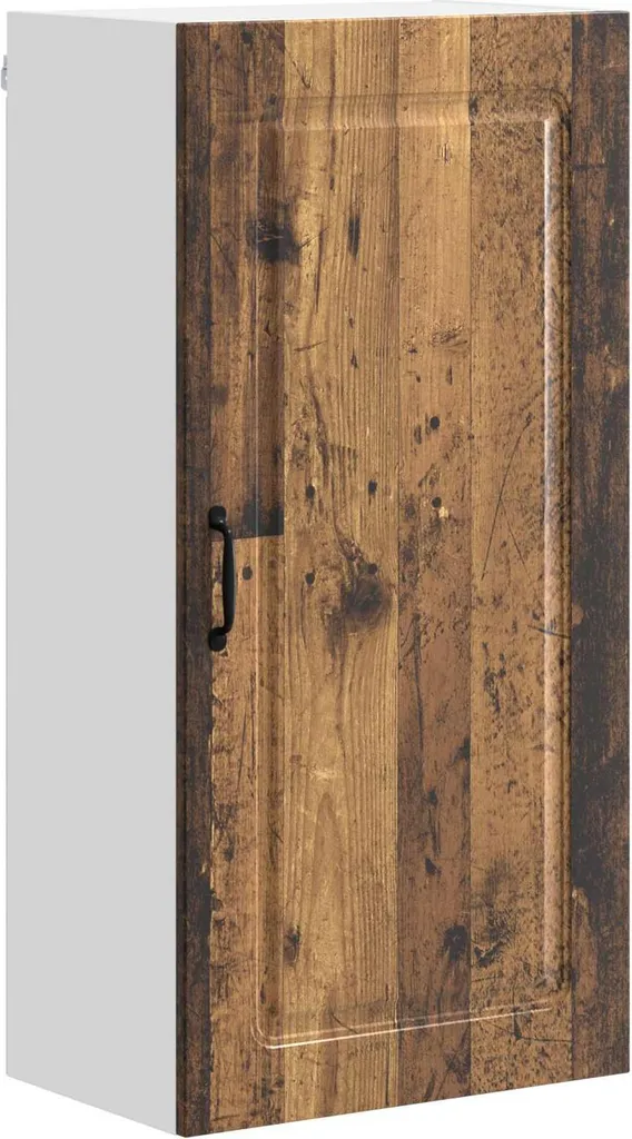 Credenza Cucina Stile Industrial Kalmar 50x31x100 - Legno Antico