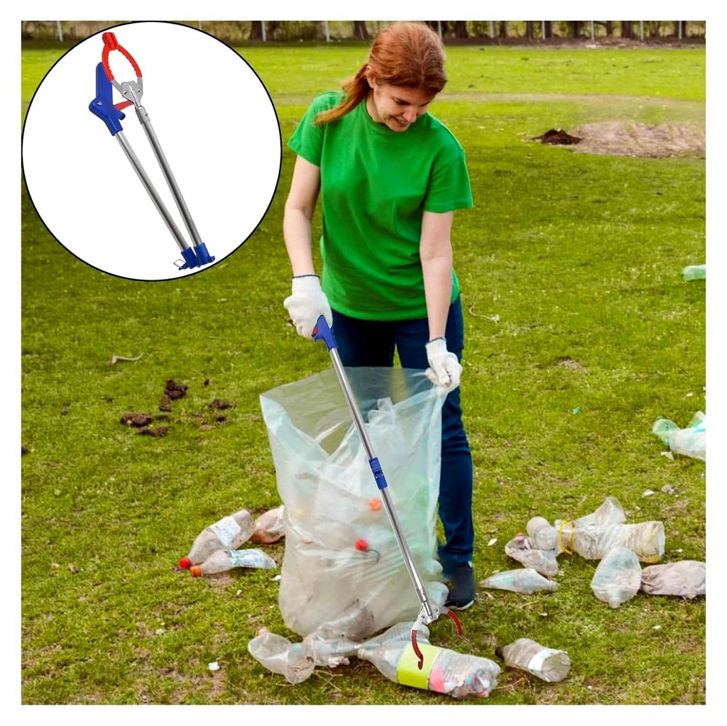 Greifzange - Gartenbedarf aus Aluminiumlegierung, leicht und faltbar