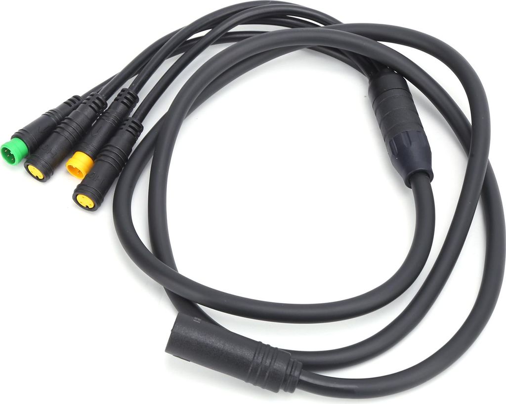 Wasserdichte 1T4 Elektrofahrrad-Kabelbaum-Getriebesensor-Verlängerung für BAFANG BBS01/BBS02 Mittelmotor