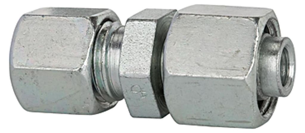 Riegler Reduzierung, Rohr-Außen-Ø Muffen 12/8 mm, Stahl verzinkt, 315 bar