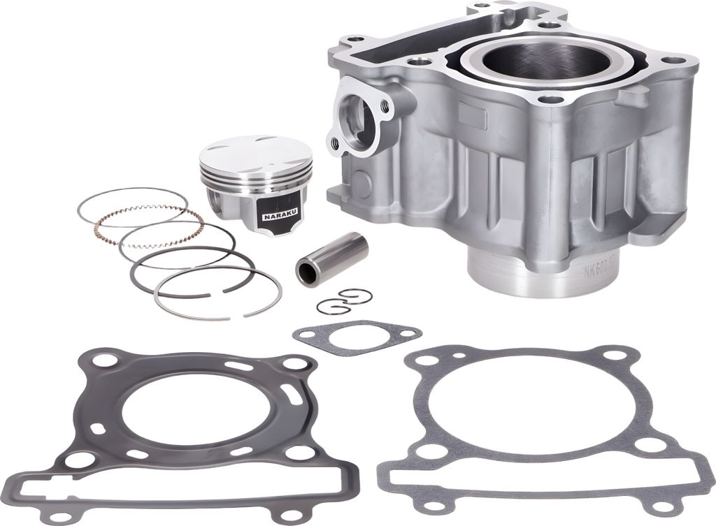 Naraku Zylinderkit V.2 125ccm 52mm kompatibel mit Yamaha X-Max, YZF, WR, MT, Beta RR, Fantic, Rieju 125ie YI-Motor Euro3