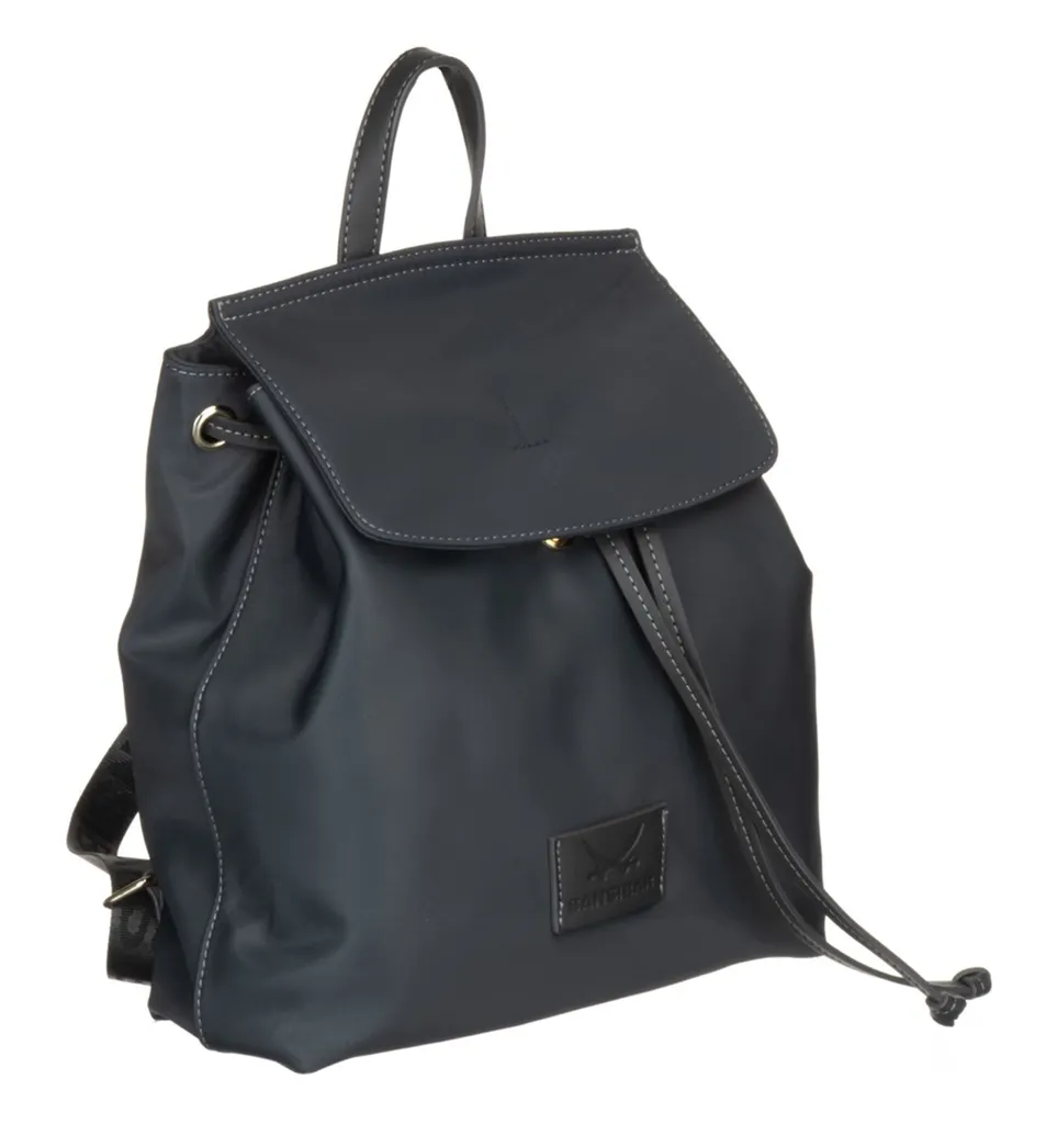 Sac à dos Sansibar anthracite bleu gris avec compartiments pratiques
