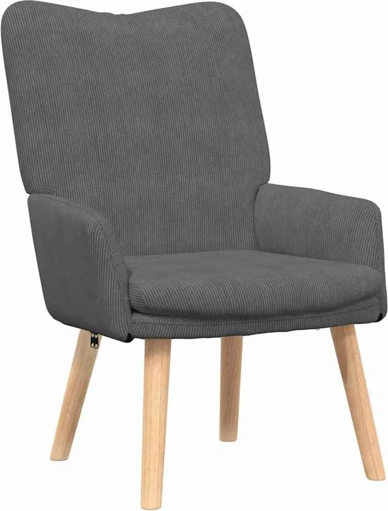 Poltrona Ergonomica vidaXL Tessuto Grigio Scuro 63x67x94 cm | Spec Tecnica
