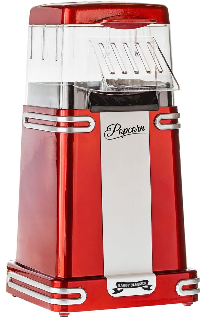 Gadgy Popcornmachine: Retro popcornmaker met hete lucht, Productafbeelding 