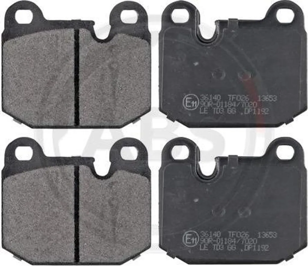 Plaquettes de frein A.B.S. 36140 : stop aux sifflements sur votre BMW