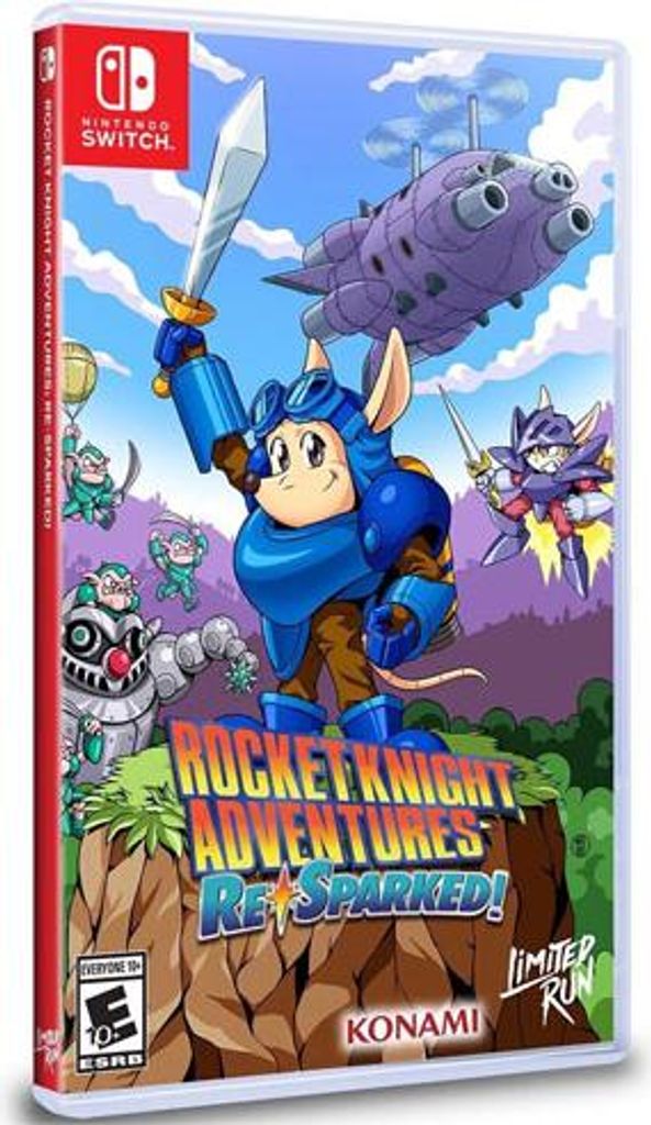 Nintendo Games Switch Rocket Knight Adventures: Re-sparked (limited Run)-imp Usa Durchsichtig PAL Durchsichtig PAL