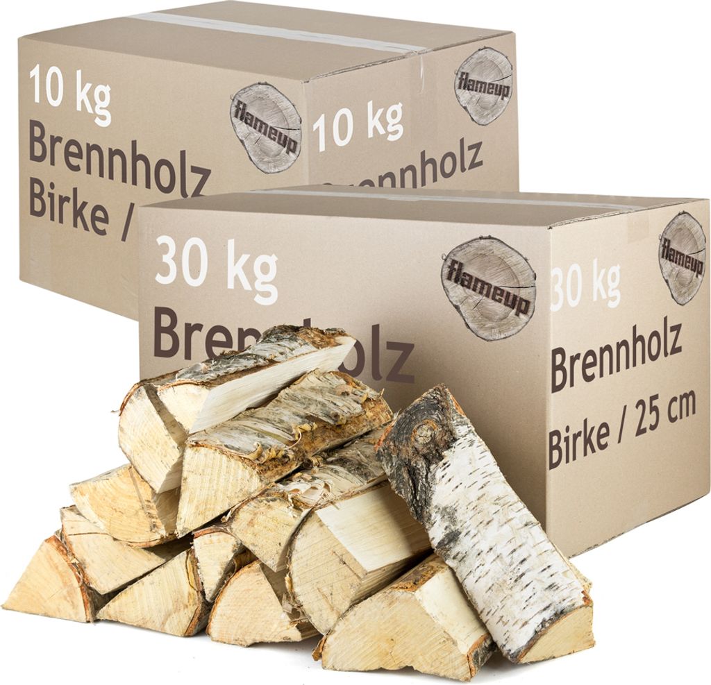 Palivové dřevo Dřevo na podpal Březové dřevo 40 kg Březové Obrázek produktu 