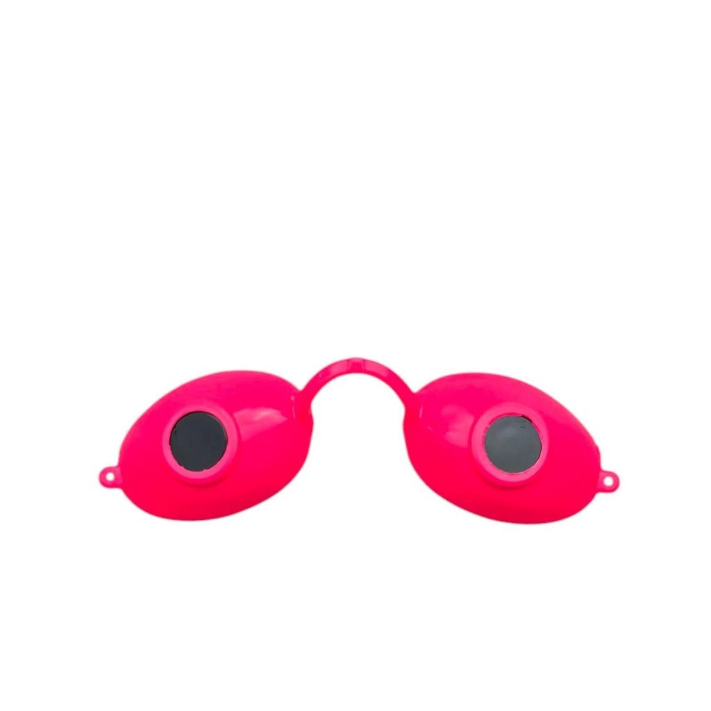 Lucas Products/Super Sunnies "+Brillenetui" Neon-Rot/Solariumbrille/UV-Brille