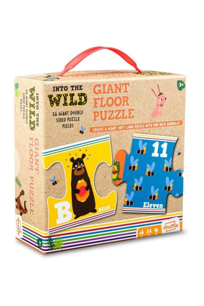 CARTAMUNDI Doppelboden -Puzzle in das wilde Fußboden -Puzzle -Cartamundi