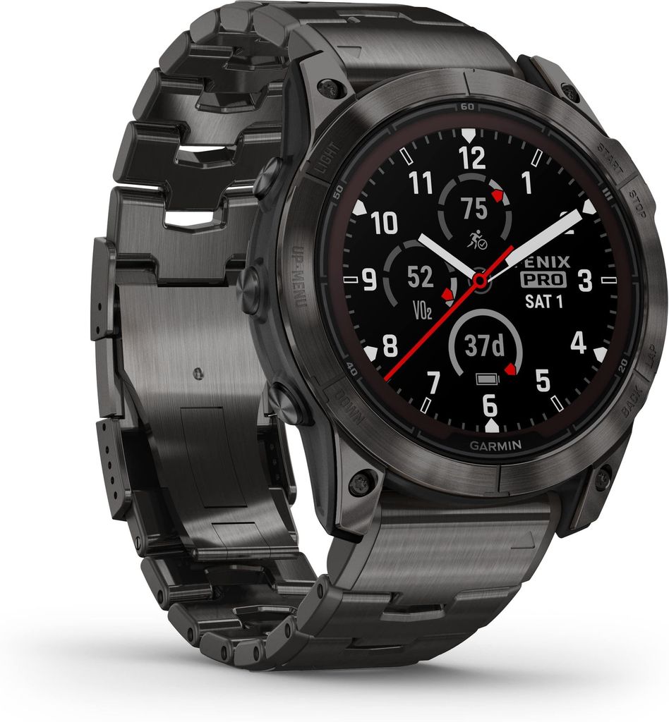 Garmin FĒNIX® 7X PRO - SAPPHIRE SOLAR EDITION 010-02778-30 Produktbild 
