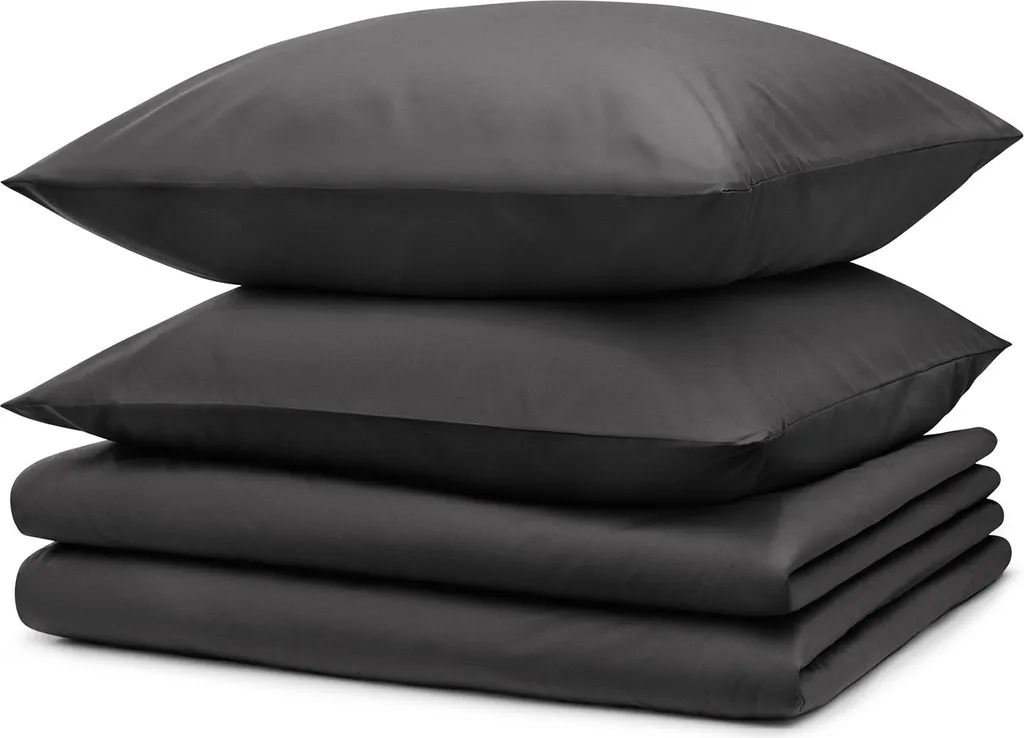 Set Biancheria da Letto Blumtal Microfibra Soft Touch Grigio Scuro