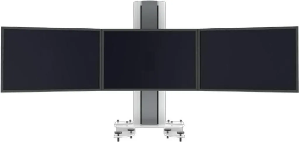 SMS Multi Control Support Mural en Aluminium Blanc pour Écran 30 kg