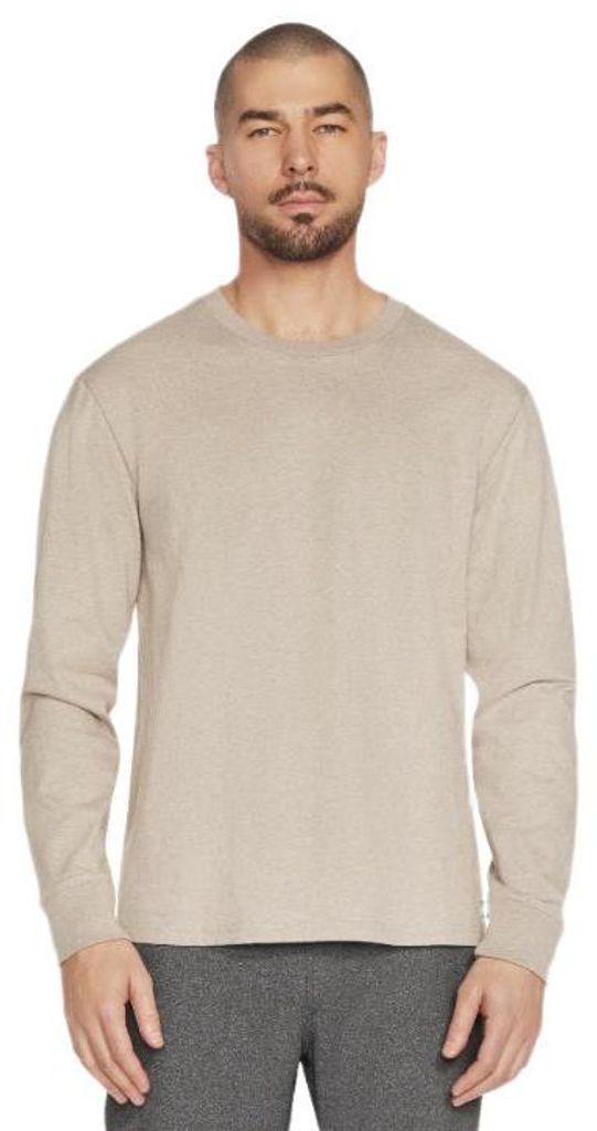 Skechers Skech Jersey Max Herren Langarmshirt Rundhals 100% Baumwolle Größe L