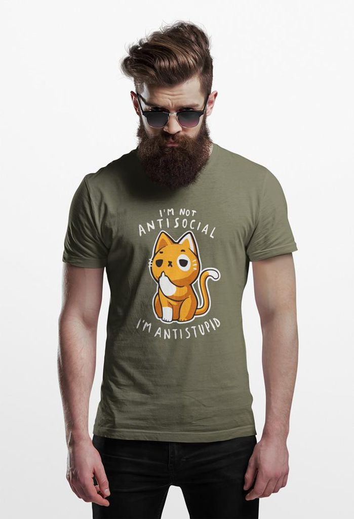 D&B 150 Uni Polo EB00032 Antistupid MilitärGrün-Größe M