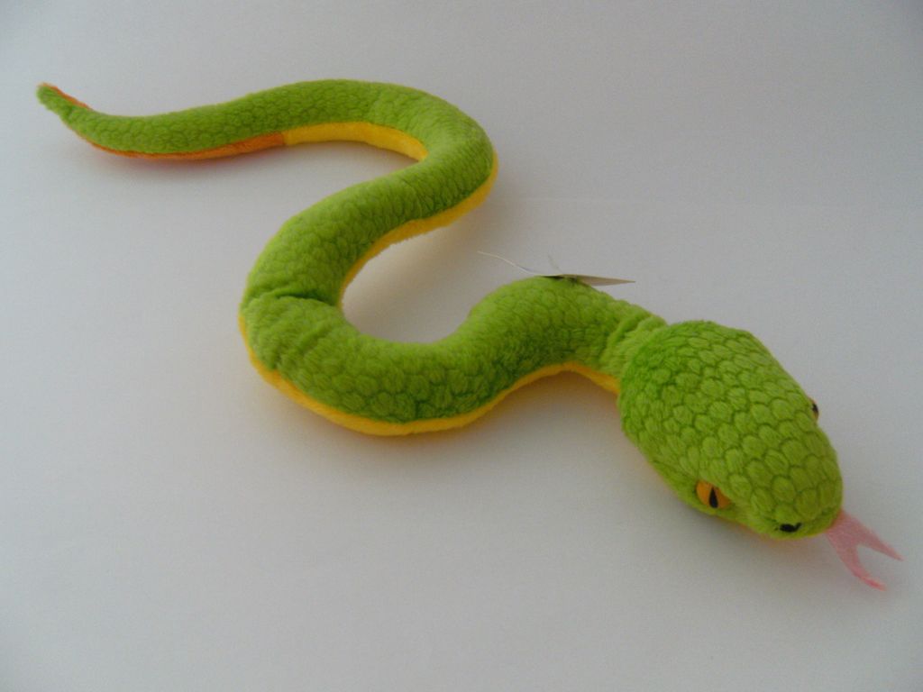 Cornelissen - Kuscheltier - Grubenotter, Schlange (grün Produktbild 