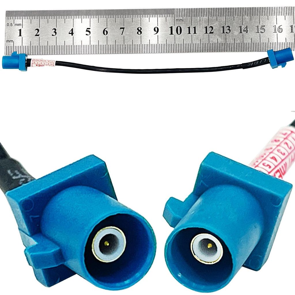 Fakra C Male to Fakra C Male cable connector Adapter antenna Navigationssystem