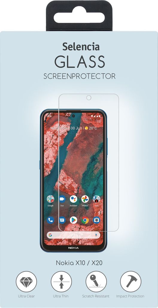 Selencia pellicola protettiva Nokia X10, Nokia X20 vetro Immagine del prodotto 